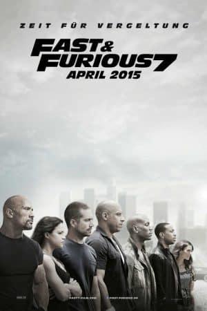 poster Quá Nhanh Quá Nguy Hiểm 7 (2015) Furious 7