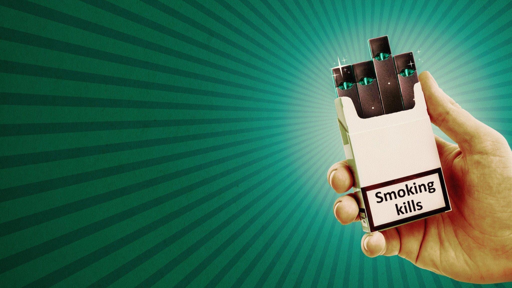 poster Big Vape: Thăng trầm của thuốc lá Juul Big Vape: The Rise and Fall of Juul