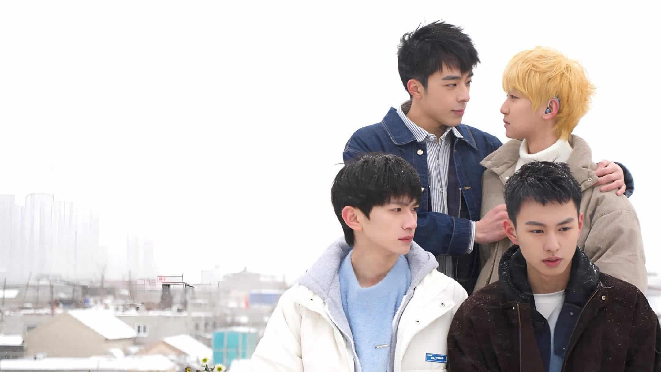 poster Sắc Xanh Đi Qua Thời Niên Thiếu Của Tôi Blue Canvas of Youthful Days
