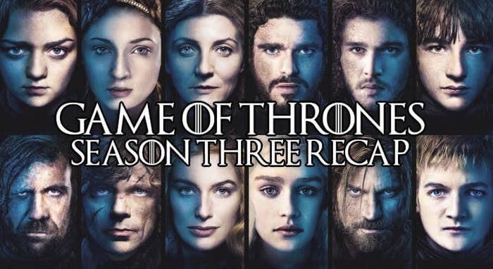 poster Trò Chơi Vương Quyền 3 Game Of Thrones (Season 3)