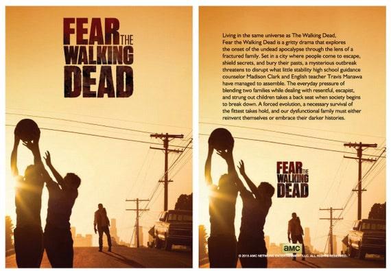 poster Xác Sống Đáng Sợ (Phần 1) Fear the Walking Dead (Season 1)