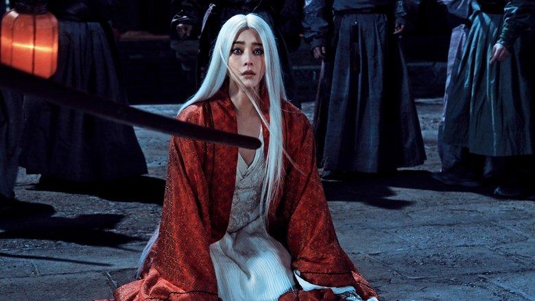poster Bạch phát ma nữ The White Haired Witch of Lunar Kingdom