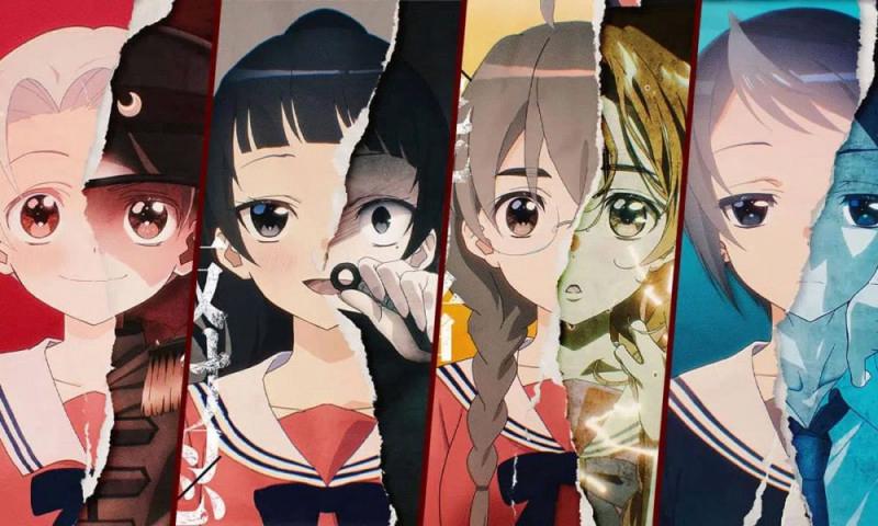 poster 4-nin wa Sorezore Uso wo Tsuku Four People and Their Respective Lies