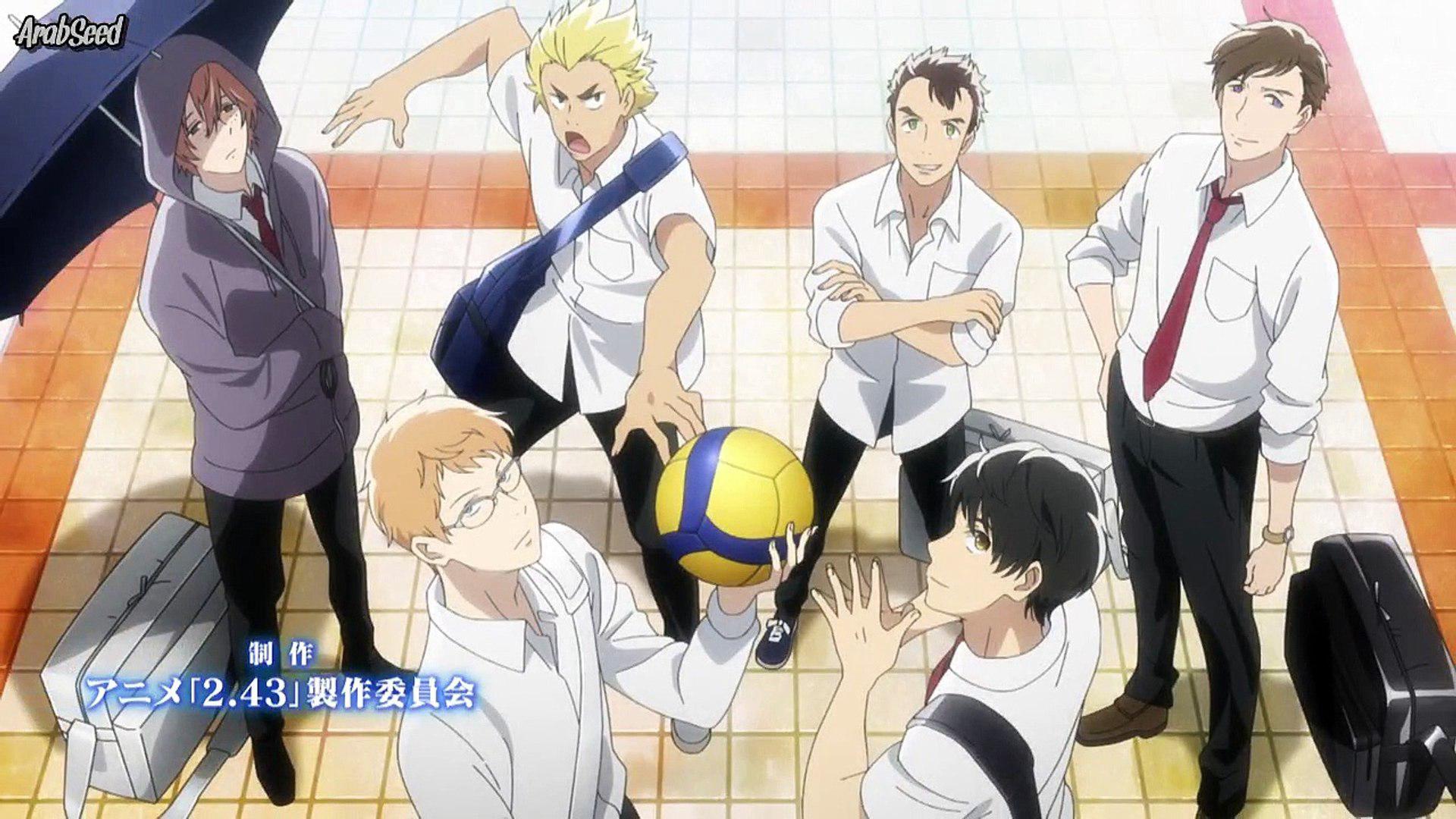 poster Đội bóng chuyền trung học nam sinh Seiin 2.43 2.43: Seiin Koukou Danshi Volley-bu