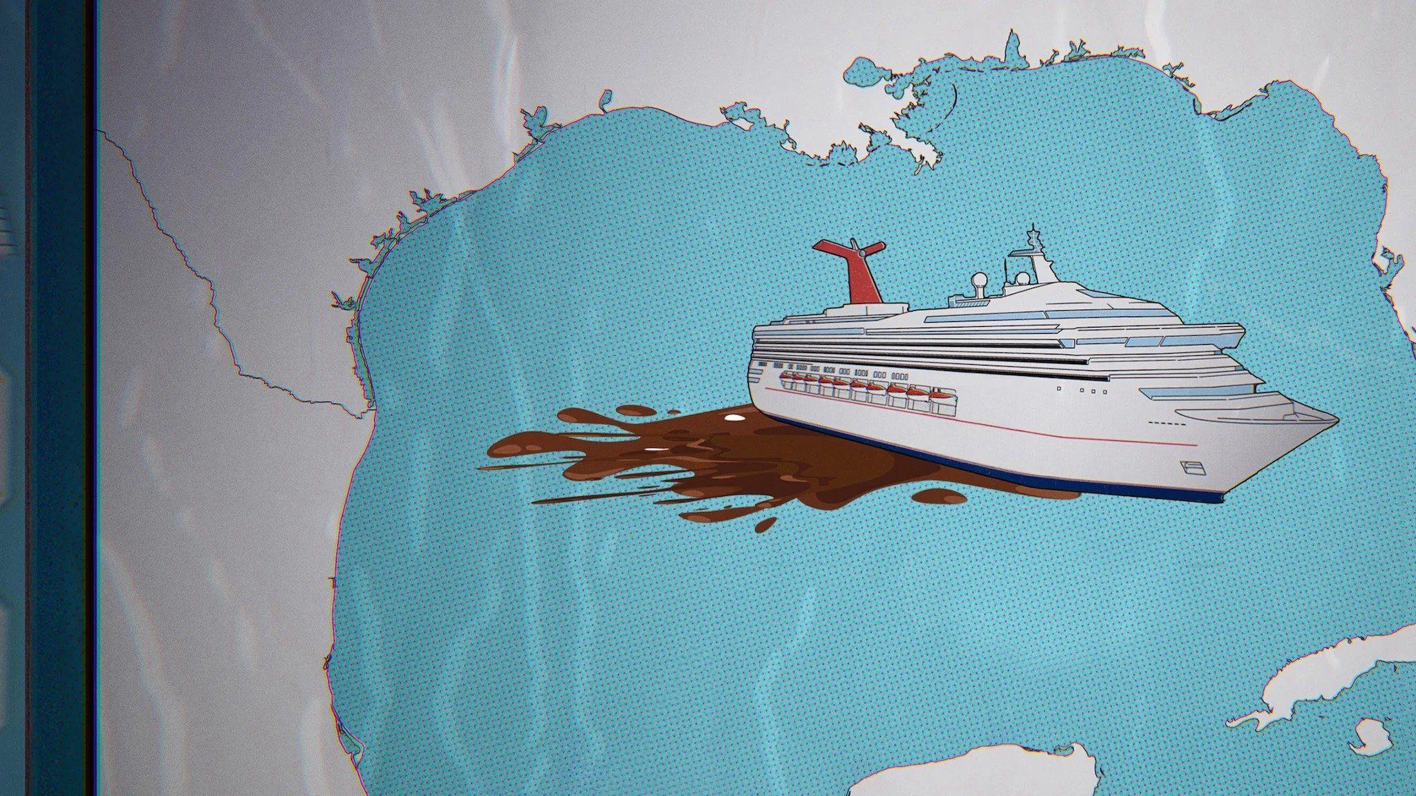 poster Thảm họa toàn tập: Du thuyền xú uế Trainwreck: Poop Cruise