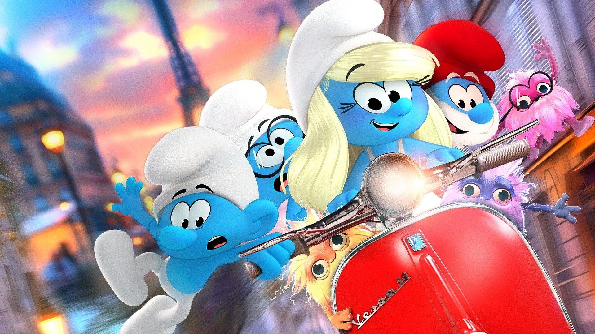 poster Xì Trum Smurfs